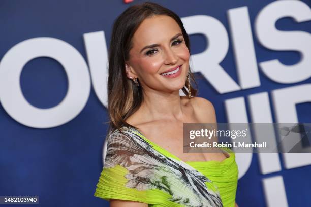 Rachel Leigh Cook attends the World Premiere Of Netflix's New Rom-Com "A Tourist's Guide To Love" at TUDUM Theater on April 13, 2023 in Hollywood,...