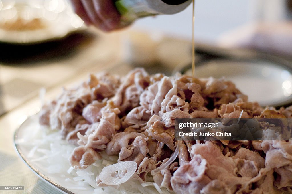Japanese food SHABUSHABU