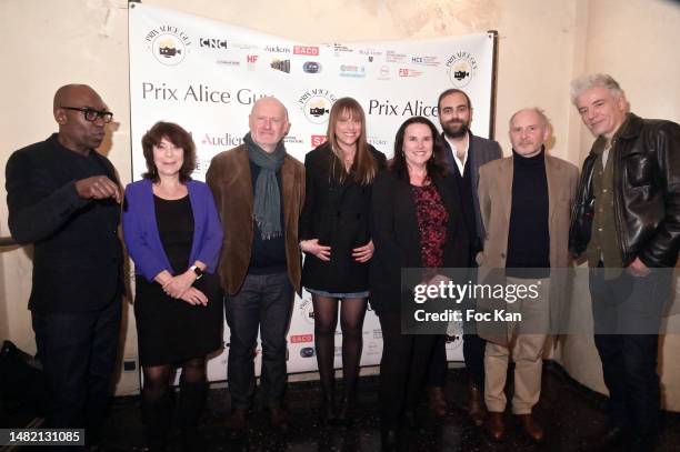Lucien Jean-Baptiste, a guest, director Jean-Paul Salomé, director Alice Winocour, Alice Guy Awards founder Veronique Le Bris, a guest, composer...