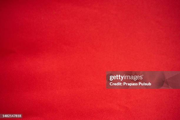 fabric cloth texture background. - fundo vermelho imagens e fotografias de stock