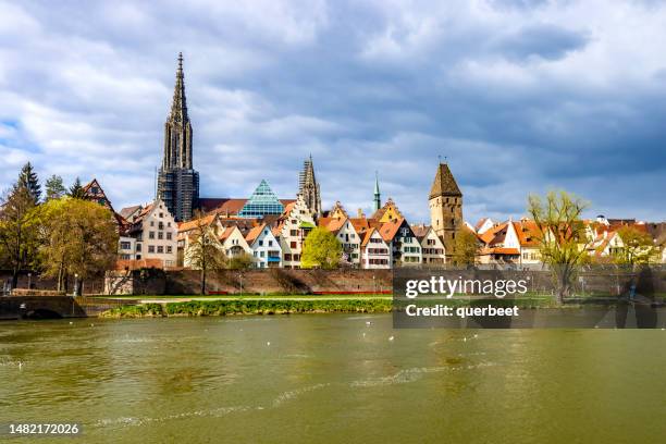 city ulm in germany - ulm stock pictures, royalty-free photos & images