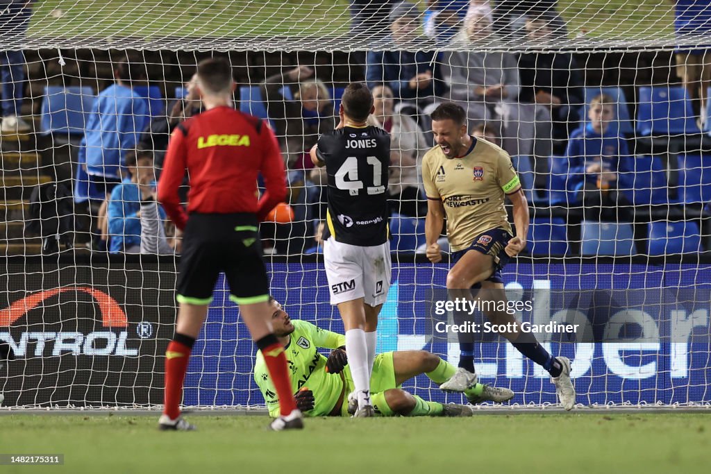 A-League Men's Rd 24 - Newcastle Jets v Macarthur FC