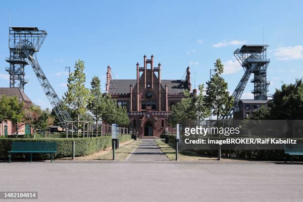 zollern colliery, exterior view, germany - zollern colliery stock pictures, royalty-free photos & images