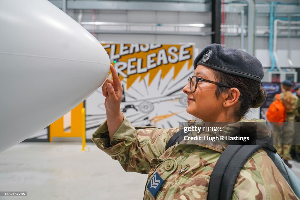 Young Cadets View Future Space Technologies At Spaceport Cornwall