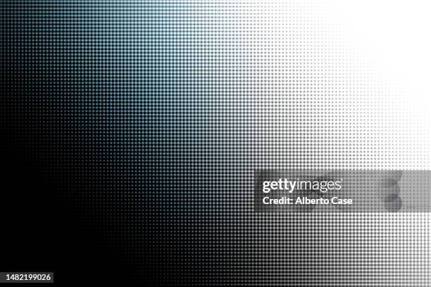 gradient background with square dots - black square stock pictures, royalty-free photos & images