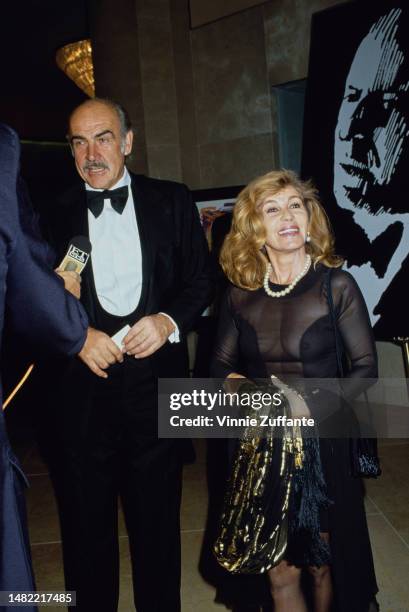 Sean Connery and wife Micheline Roquebrune attend 2nd Annual Ella Lifetime Achievement Awards at the Beverly Hilton Hotel in Beverly Hills,...