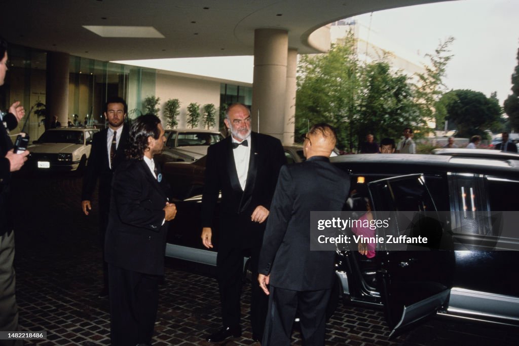 Sean Connery And Micheline Roquebrune Attend 7th Annual American Cinematheque Award