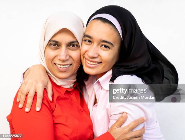 muslim woman and nun - nun habit stock pictures, royalty-free photos & images