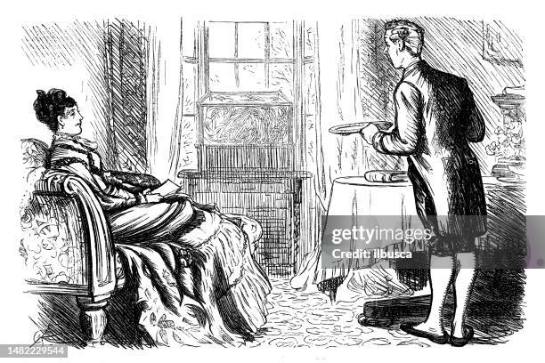 Butler Comical Cartoon Butler Photos and Premium High Res Pictures - Getty Images