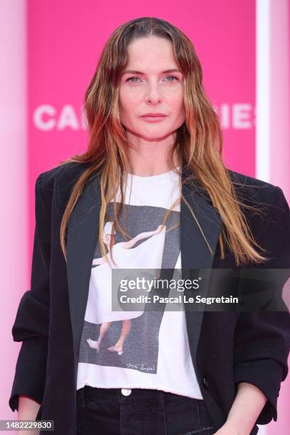 Rebecca Ferguson attends the opening ceremony of the 6th Canneseries International Festival on April 14, 2023 in Cannes, France.