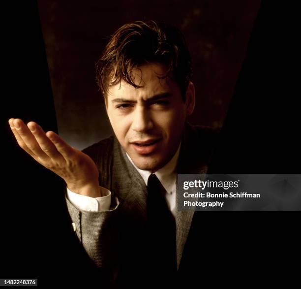Rd Jr 340 Robert Downey Jr Portrait Session Stock Photos, High-Res Pictures ...