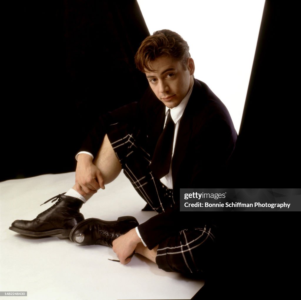 Rd Jr American actor and producer Robert Downey Jr. poses for a portrait in ...