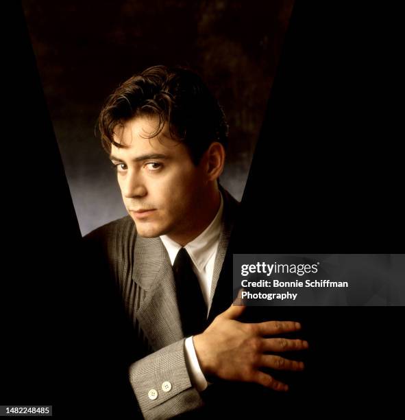 Rd Jr 350 Robert Downey Jr Portrait Session Stock Photos, High-Res Pictures ...