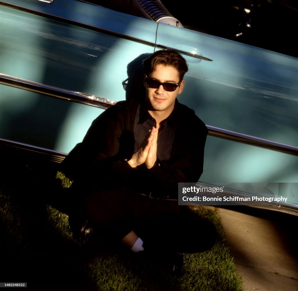 Rd Jr American actor and producer Robert Downey Jr. poses for a portrait in ...