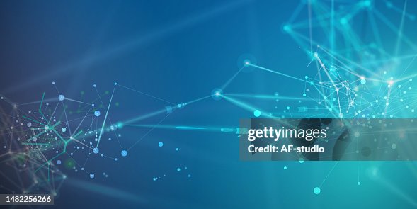 Abstract Blockchain Technology Network Background Abstract Blockchain Technology Network Background