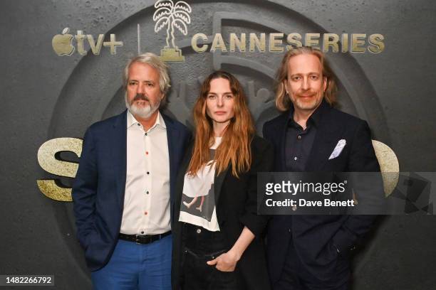 Creator Graham Yost, Rebecca Ferguson and Director & Executive Producer Morten Tyldum attend the CANNESERIES special screening post celebration of...