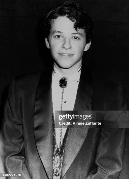 Jon Cryer attends 5th Annual American Cinema Awards at the Beverly Hilton Hotel in Beverly Hills, California, United States, 30th January 1988.