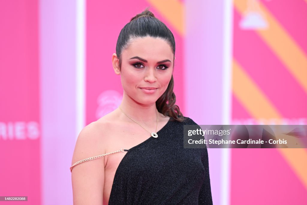 Diane Leyre attends the opening ceremony during the 6th Canneseries