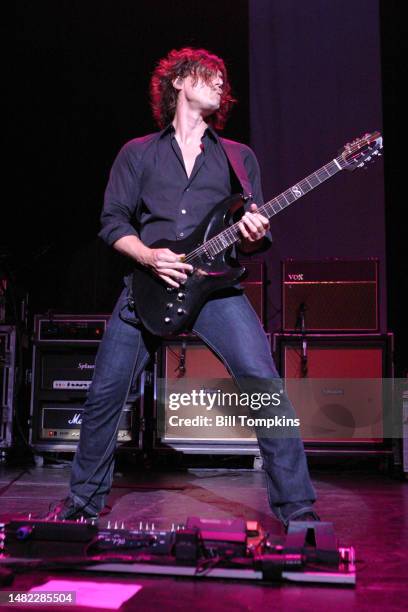 Dean Rolland of Collective Soul performs on October 10th, 2008 in New York City.