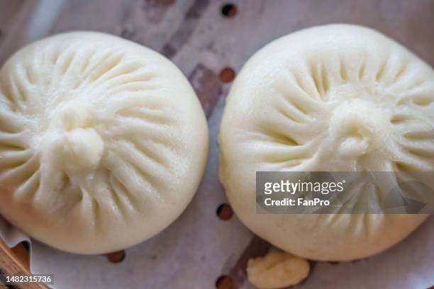 chinese snacks, meat buns - yangzhou stock pictures, royalty-free photos & images