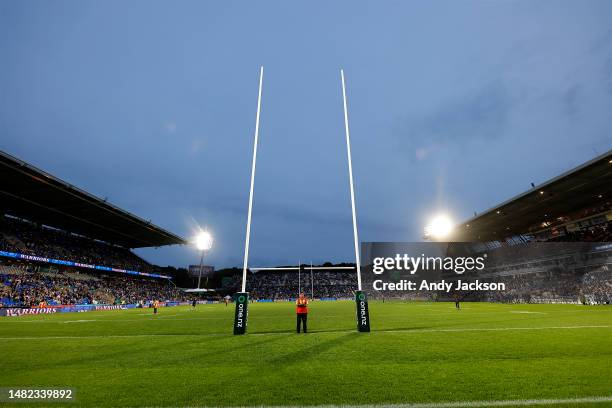 General view of Mt Smart Stadium during the round seven NRL match between New Zealand Warriors and North Queensland Cowboys at Mt Smart Stadium on...