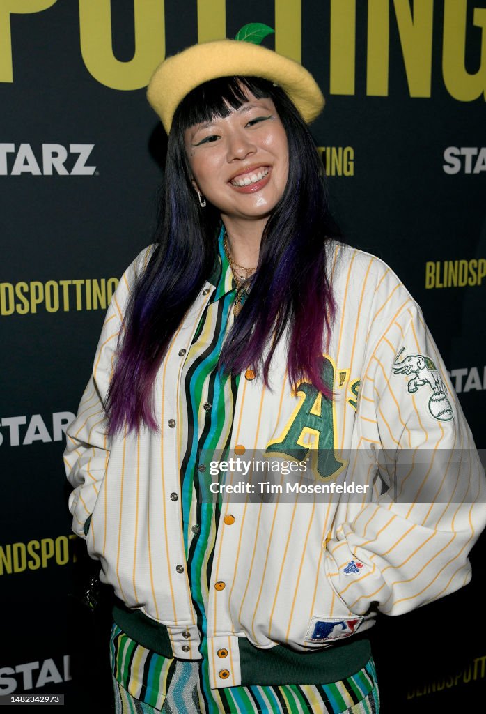 Jess Wu Calder attends the Oakland premiere of STARZ's... News Photo