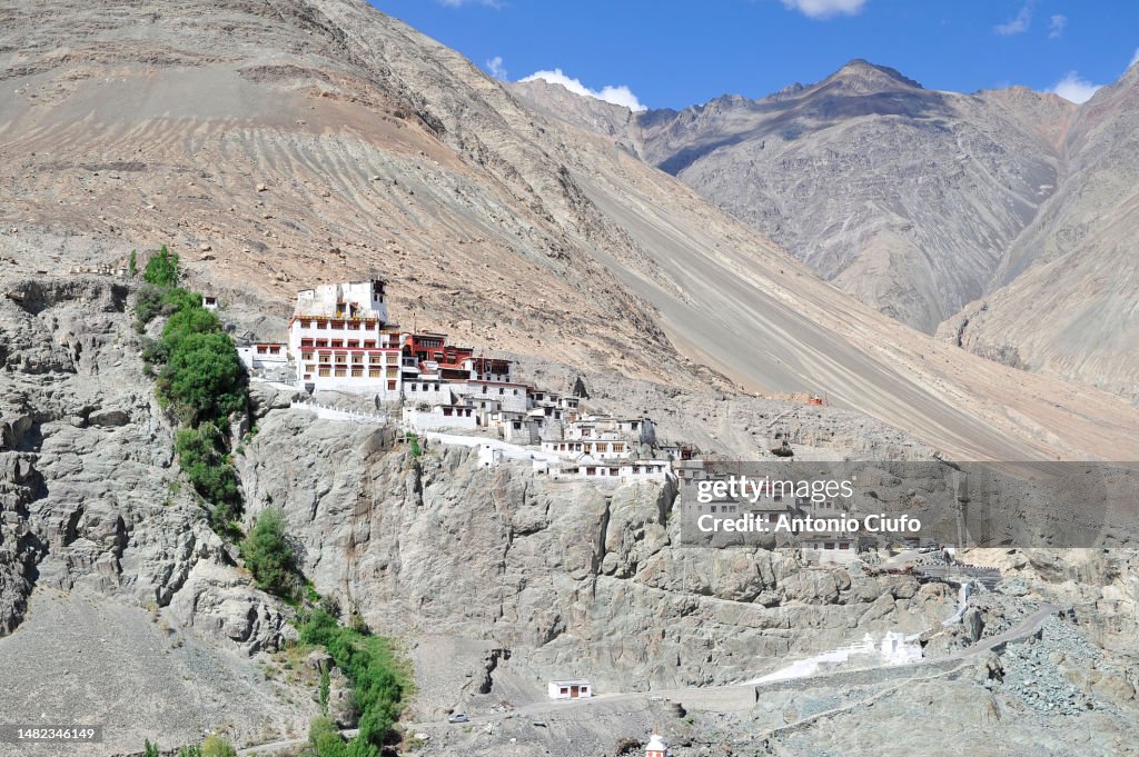 Diskit Gompa Nubra Valley Ladakh Jammu And Kashmir India High-Res Stock  Photo - Getty Images