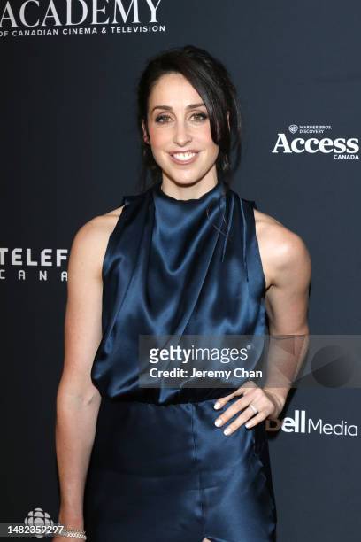 Catherine Reitman attends the 2023 Canadian Screen Awards - Comedic & Dramatic Arts Awards held at Meridian Hall on April 14, 2023 in Toronto,...