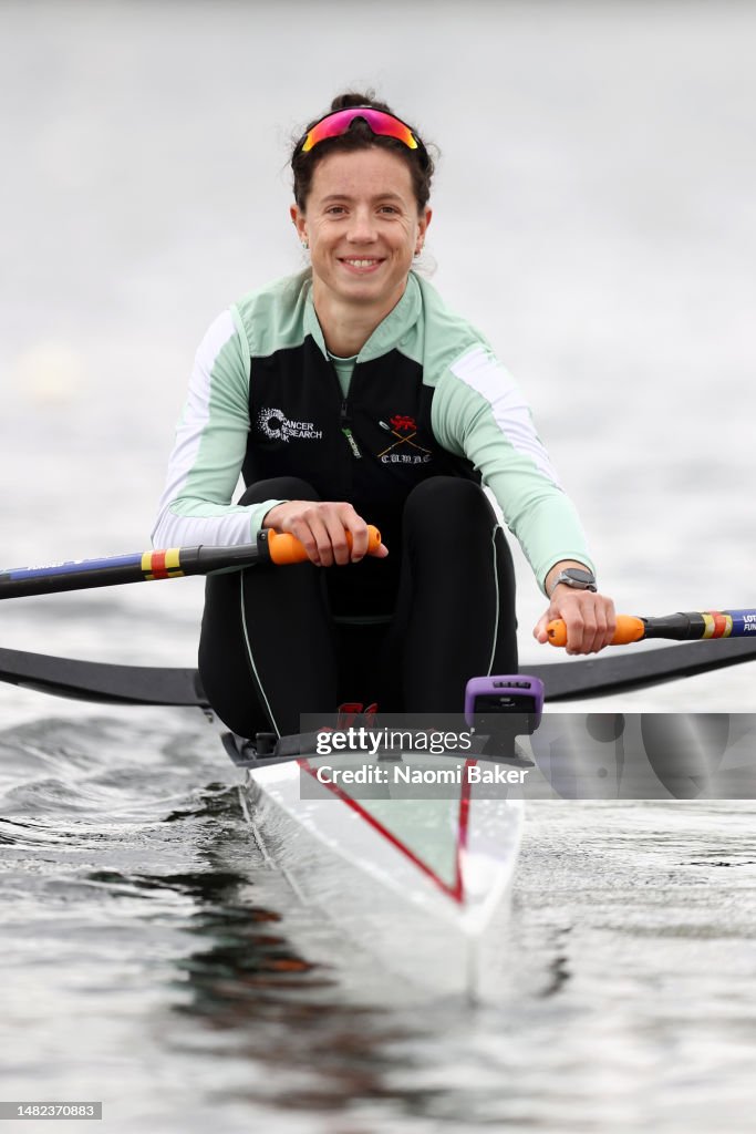 Imogen Grant of Cambridge University Boat Club during the GB Rowing ...