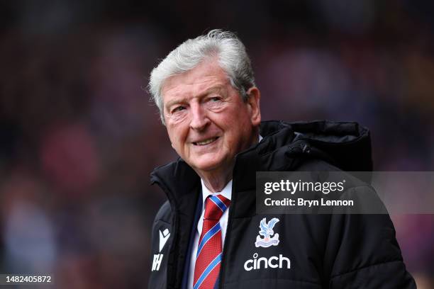 Roy Hodgson, Manager of Crystal Palace, looks on prior to the Premier League match between Southampton FC and Crystal Palace at Friends Provident St....