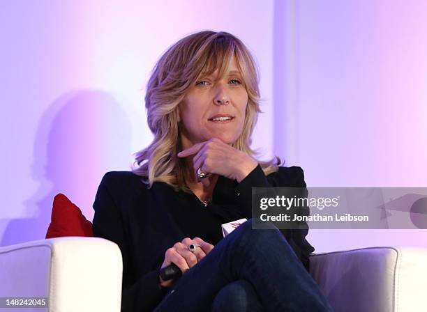 Maura Mandt, Executive Producer, ESPN speaks onstage during the Last Night at the Espys: A Behind-The-Scenes Look discussion at the Variety Sports...