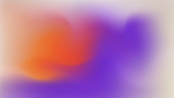 abstract blurred gradient background colours with dynamic effect - green summer background stock illustrations