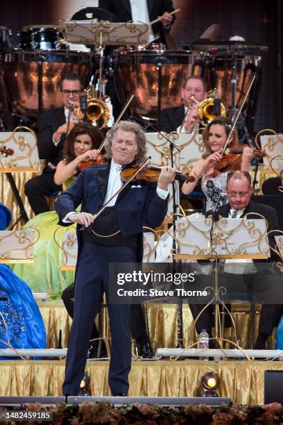 Andre Rieu England Andre Rieu Performs At Genting Arena In Birmingham Photos and Premium ...
