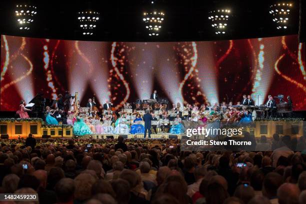 Andre Rieu England Andre Rieu Performs At Genting Arena In Birmingham Photos and Premium ...