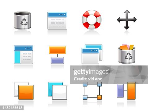 Software Applications Symbols High-Res Vector Graphic - Getty Images