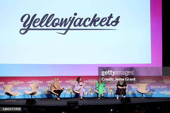 Lynette Rice, Liz Garbus, Sophie Nélisse and Melanie Lynskey speak