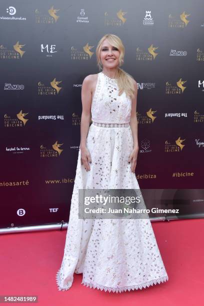 Cayetana Guillen Cuervo attends "Astarté Awards" red carpet at Centro Cultural Can Ventosa during Ibicine Festival on April 15, 2023 in Ibiza, Spain.