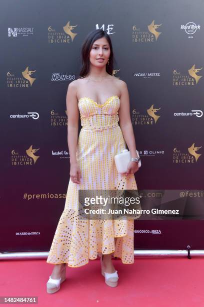Danisa Burgos attends "Astarté Awards" red carpet at Centro Cultural Can Ventosa during Ibicine Festival on April 15, 2023 in Ibiza, Spain.