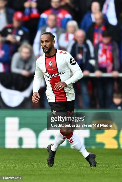 Theo Walcott of Southampton FC during the Premier League match between Southampton FC and Crystal Palace at Friends Provident St. Mary's Stadium on...