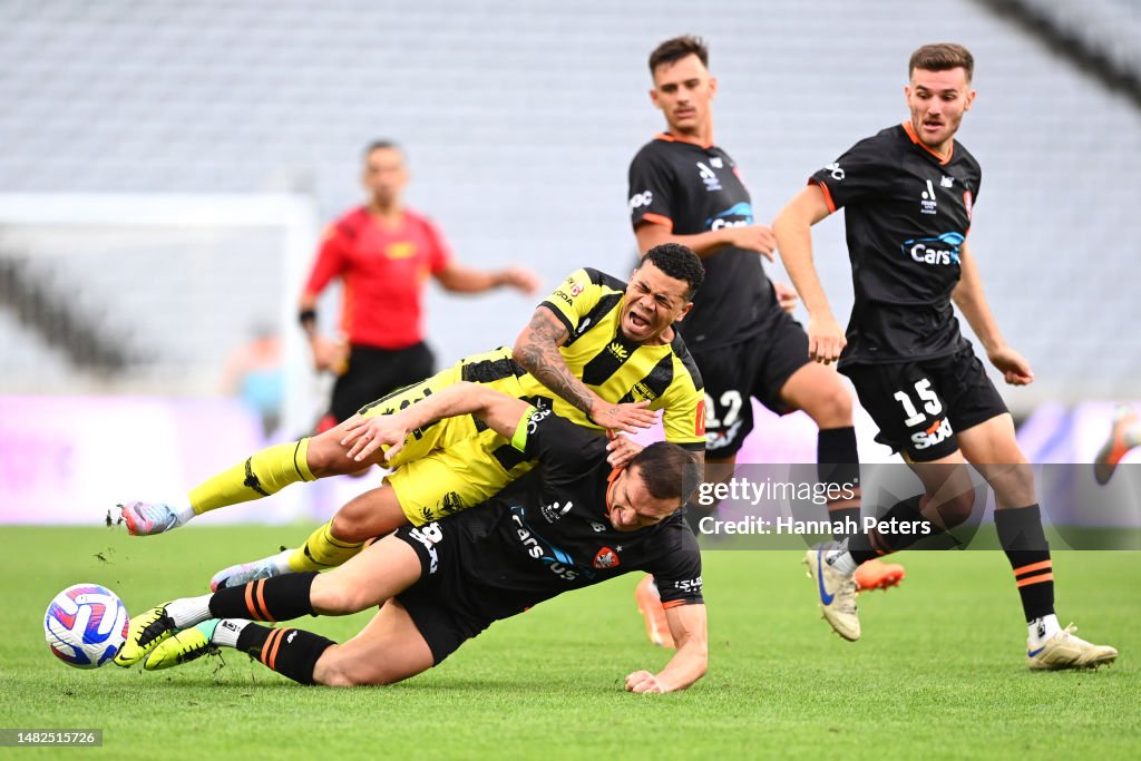 A-League Men's Rd 24 - Wellington Phoenix v Brisbane Roar