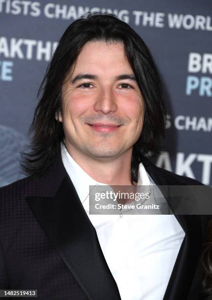 Vlad Tenev arrives at the 9th Annual Breakthrough Prize Ceremony at Academy Museum of Motion Pictures on April 15, 2023 in Los Angeles, California.