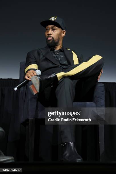 Speaks onstage at the screening for “Enter the Dragon” during the 2023 TCM Classic Film Festival on April 15, 2023 in Los Angeles, California.