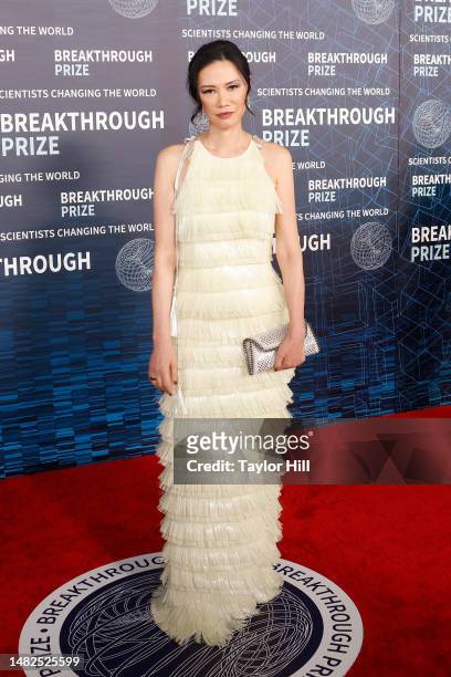 Wendi Deng attends the 9th annual Breakthrough Prize ceremony at Academy Museum of Motion Pictures on April 15, 2023 in Los Angeles, California.