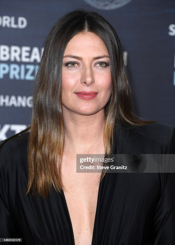 Maria Sharapova arrives at the 9th Annual Breakthrough Prize Ceremony