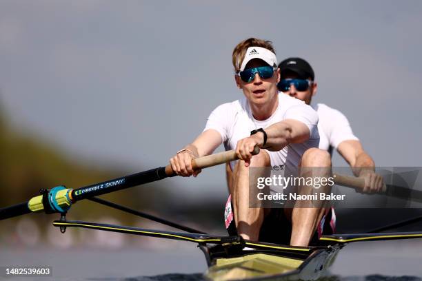 Tom Springbett Rowing Leander 111 George Leander Photos & High Res Pictures - Getty Images