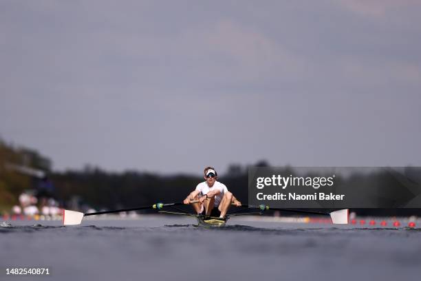 Tom Springbett Rowing Leander 111 George Leander Photos & High Res Pictures - Getty Images