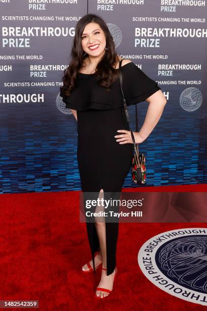 Melissa Maribel attends the 9th annual Breakthrough Prize ceremony at Academy Museum of Motion Pictures on April 15, 2023 in Los Angeles, California.
