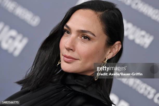 Gal Gadot attends the 9th Annual Breakthrough Prize Ceremony at Academy Museum of Motion Pictures on April 15, 2023 in Los Angeles, California.