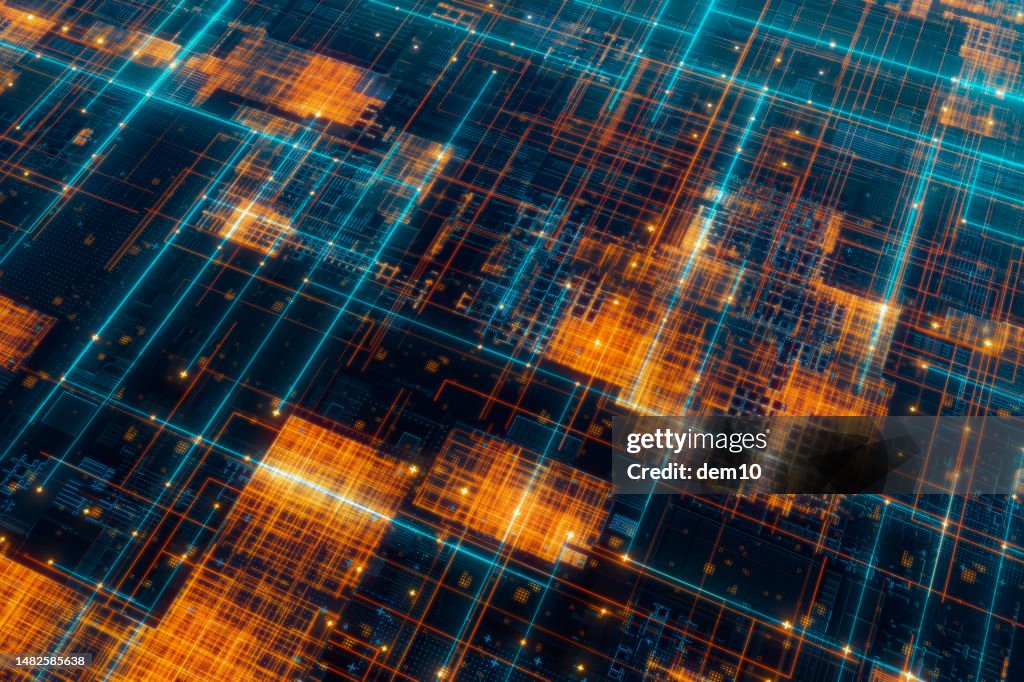 Electronics Work Graphics Electronic Industry Or Circuit Board High-Res Vector Graphic - Getty Images