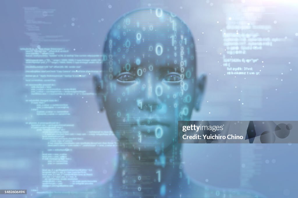 Robot Ai Code Artificial Intelligence Robot And Code High-Res Stock Photo - Getty Images